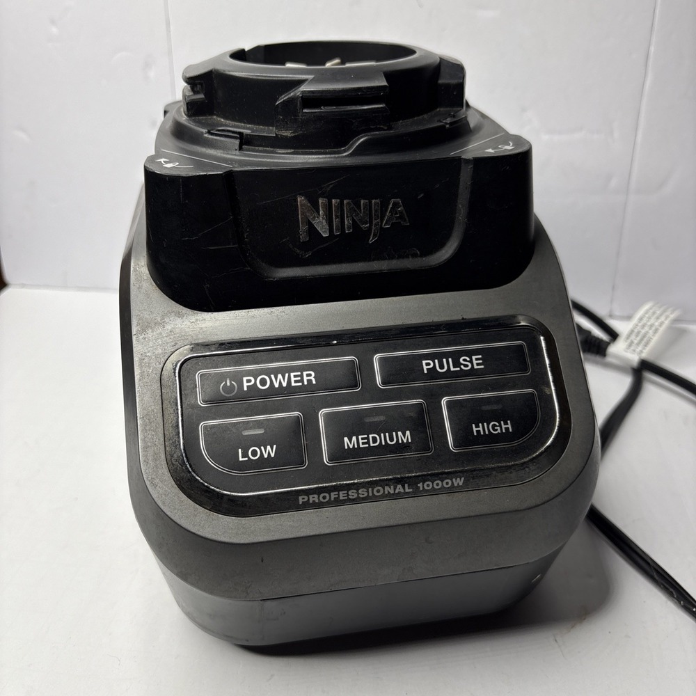 Ninja BL610 Professional 1000W Countertop Blender Motor WORKS BASE ONLY